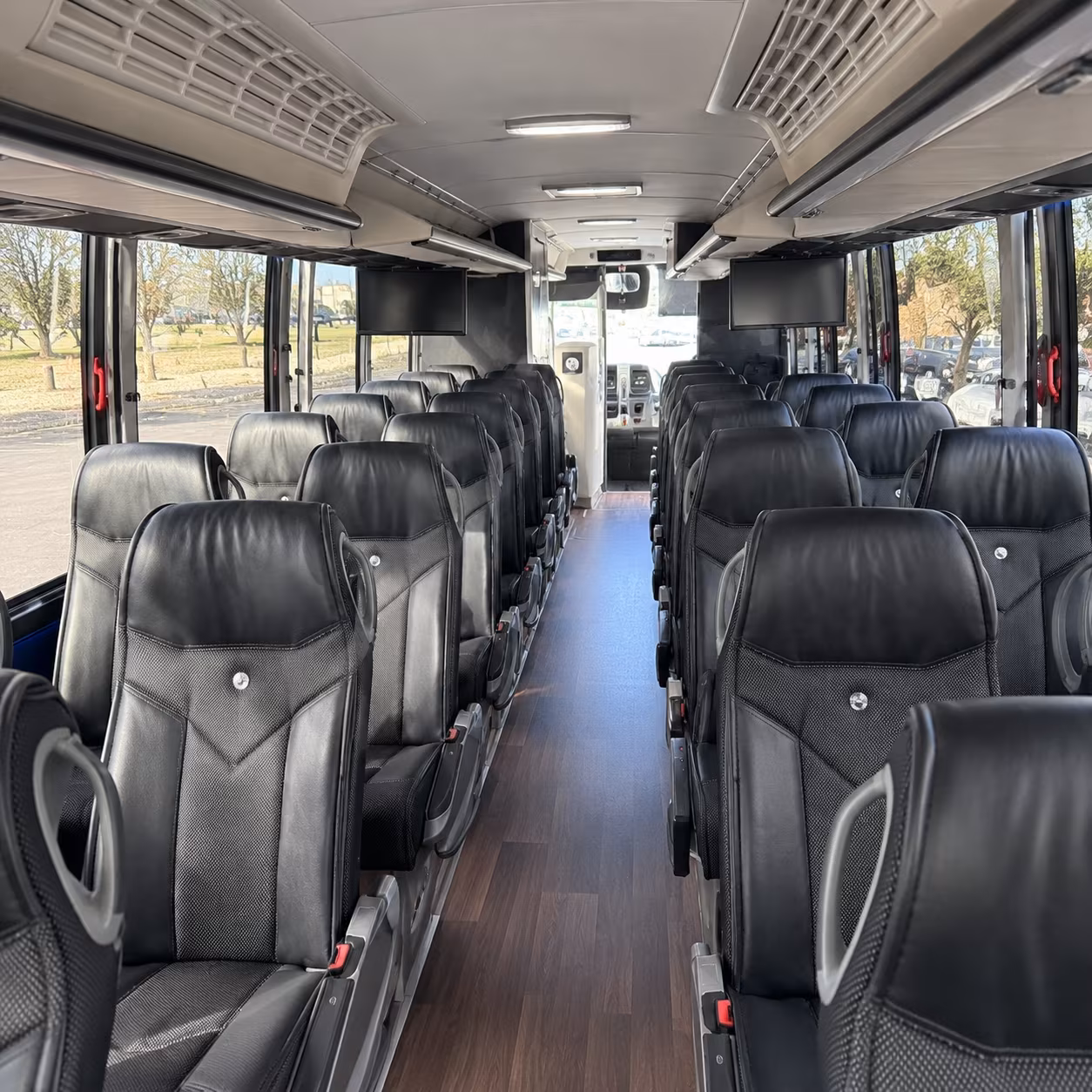 redding corporate event transportation onboard seating