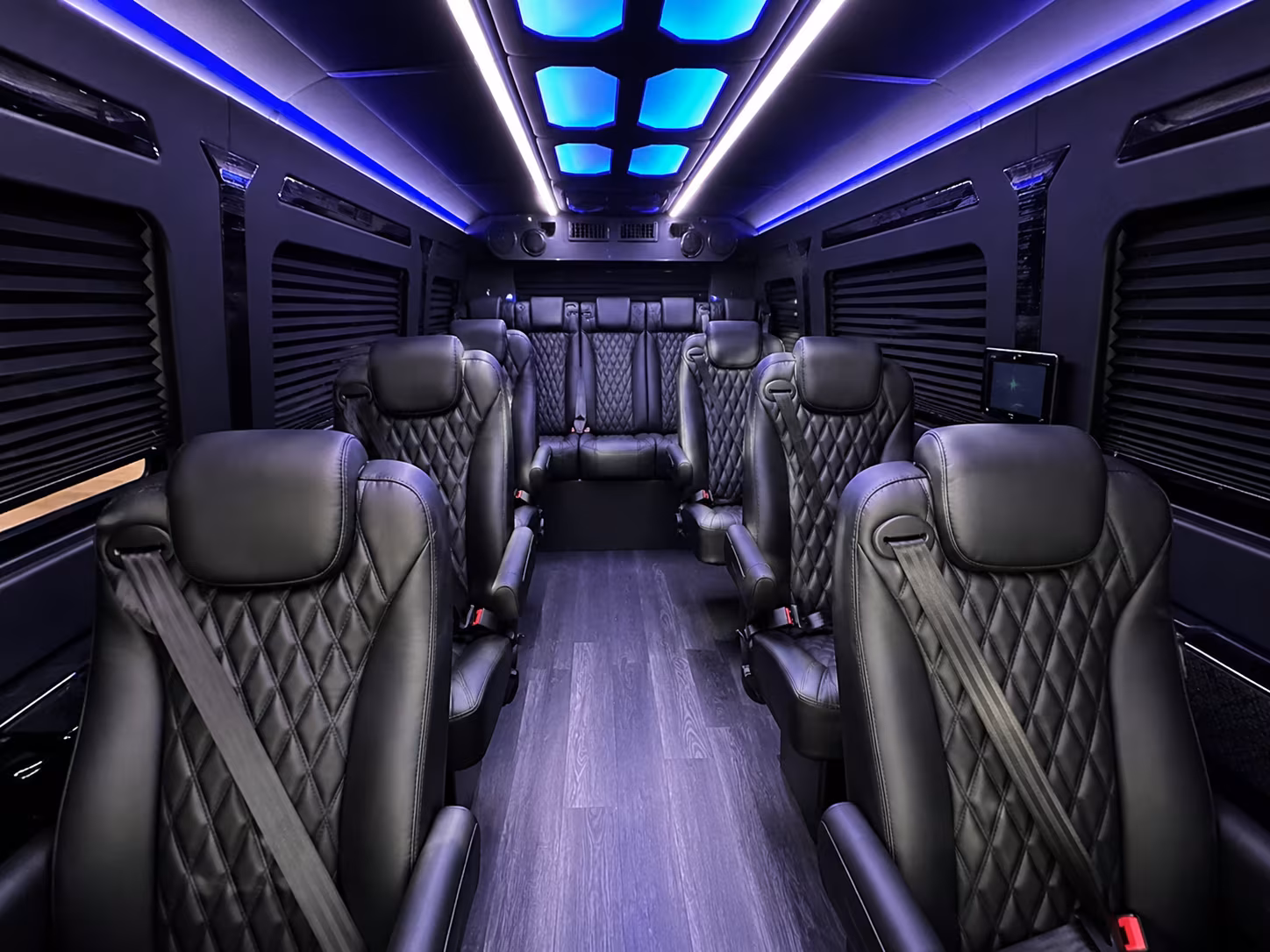 redding government military transportation onboard seating